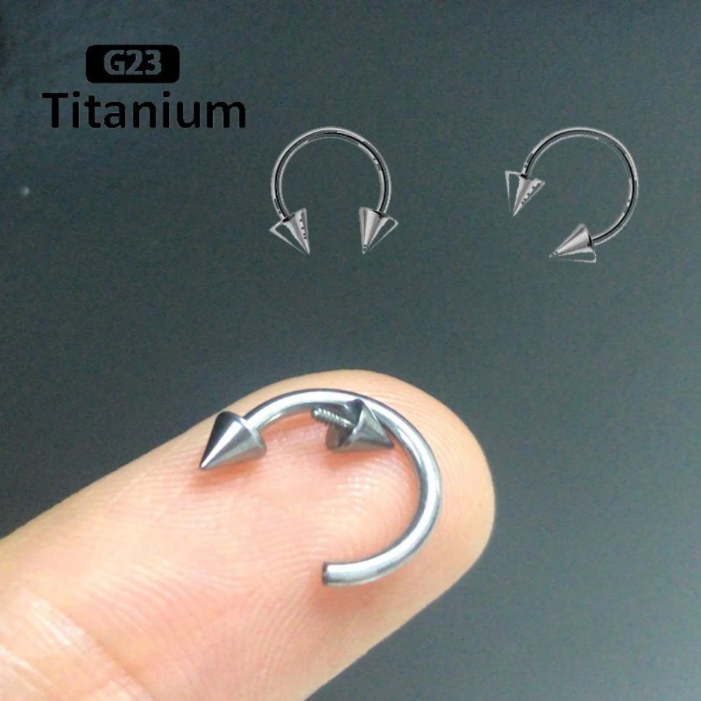 F136 Titanium Hoop Nose Rings  - Zoor Body Jewelry reseña y precio