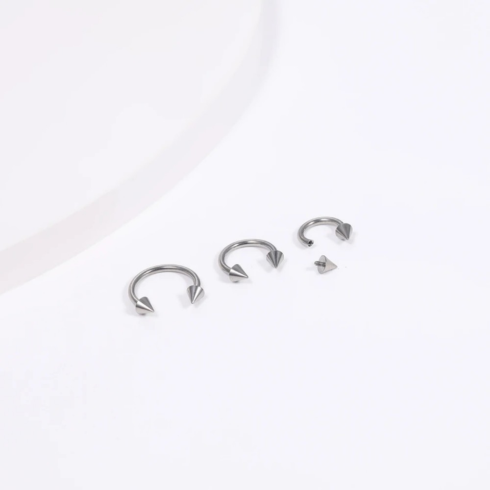 F136 Titanium Hoop Nose Rings  - Zoor Body Jewelry reseña y precio