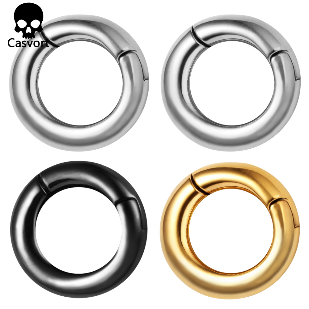Casvort 2PCS Halo Ear Weights  - Body Jewelry Hangers reseña y precio