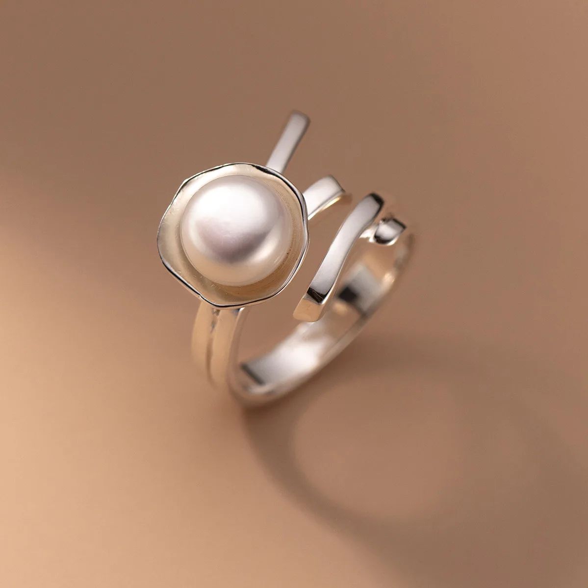 925 Sterling Silver Pearl Irre - Body Jewelry Wholesale reseña y precio